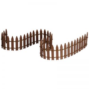 Lemax 'Wired Wooden Fence' Landscaping Piece