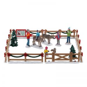 Lemax 'Reindeer Petting Zoo' Table Piece