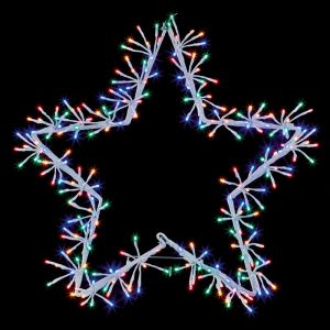 Premier White Twinkling Wall Star - 60cm