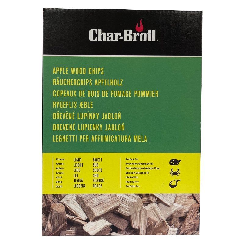 Char Broil Apple Wood Chips for BBQ Smoker Apple Smoking Chips