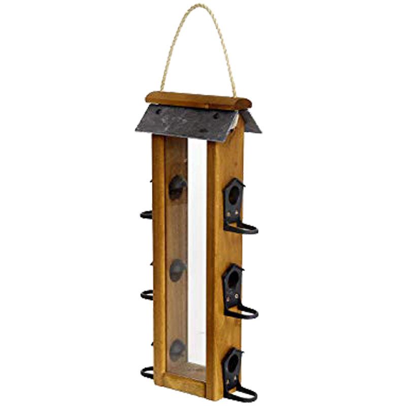 6 port bird feeder