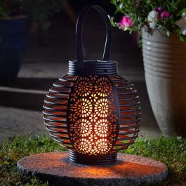 mason and jones rattan solar lights