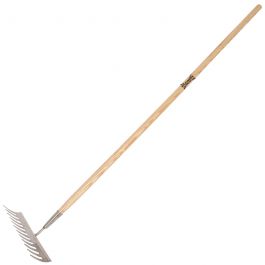 Wilkinson Sword Stainless Steel Soil Rake | Strong Soil Rake