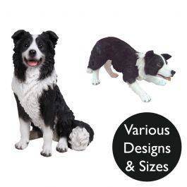 Collie dog ornaments best sale