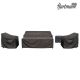 Hartman Asher 3 Seat Lounge Set Protective Outdoor Furniture Cover Set