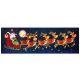 Premier Decorations - Santa Claus & his Reindeer LED Canvas 