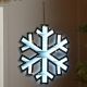 40cm Hanging Snowflake Infinity LED Display Light