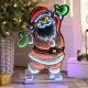 Santa Infinity LED Christmas Display Light - 60cm