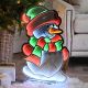 Snowman Infinity LED Christmas Display Light - 60cm