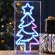 30cm Christmas Tree Neon Sign with Rainbow LEDs