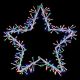 Premier White Twinkling Wall Star - 60cm