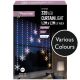 Snowflake LED Silver Pin Wire Curtain Lights - Colour Choices