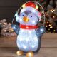 30cm Soft Acrylic LED Lit Christmas Penguin