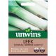 Unwins Leek Vernal Winter Giant 2 Seeds