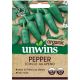 Unwins Organic Chilli Pepper Jalapeno Seeds