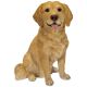 Vivid Arts Real Life Dogs - Golden Retriever Garden Ornament