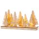 Premier Decorations 30cm Diorama Wooden Forest & Deer Scene