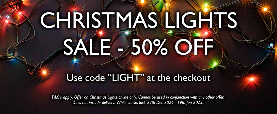 Christmas Light Sale - Now On